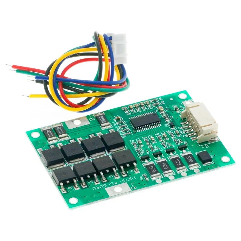 4S 20A 12.8V 14.4V 32650 32700 Lifepo4 Battery Balanced BMS for Electric Boat Uninterrupted Power Supply 12V Car Battery