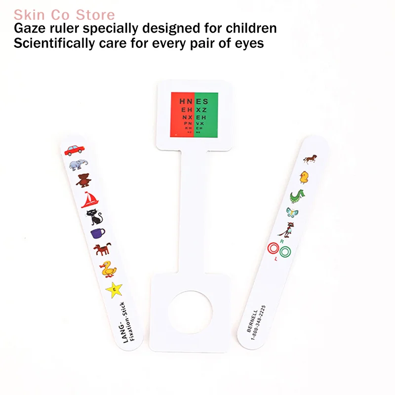 [CO]Fixation Stick With Red/Green Anti-Suppression Check Vision Tester Eye Exam Accessories Visual Inspection Training Tool[CO]