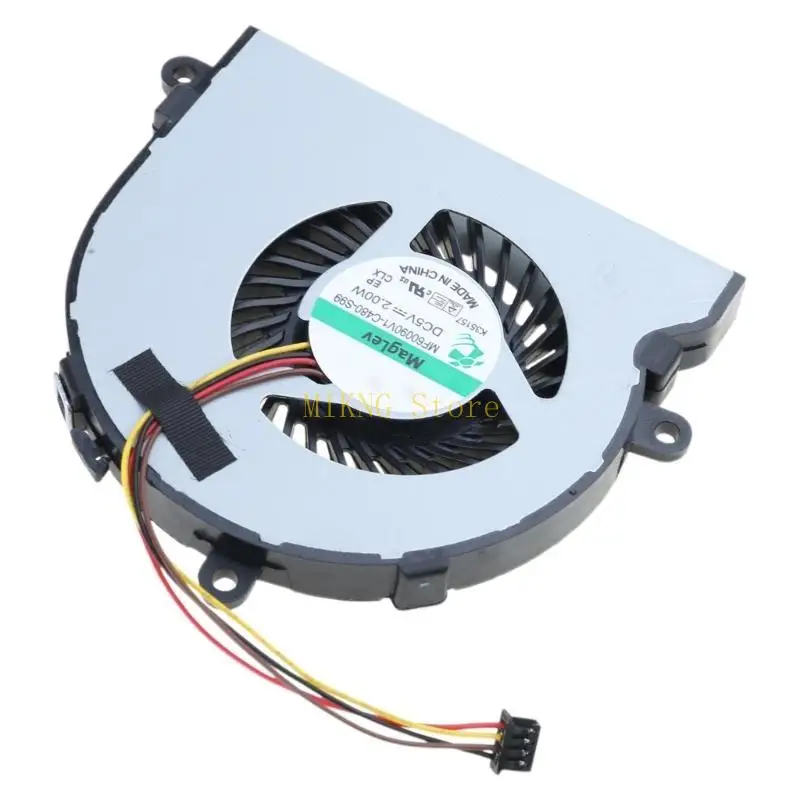 4 pin DC28000GAR0 0.26A 5V Notebook CPU Cooling Fans for HP 15-AC CPU Fan best sale
