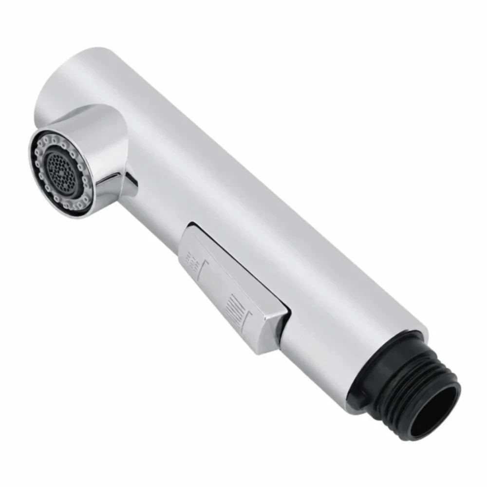 Pull Out Faucet Sprayer ABS Material G1/2 Male Thread Sink Sprayer Head 2 Spraying Modes 4.53 x 1.10 x 0.79in