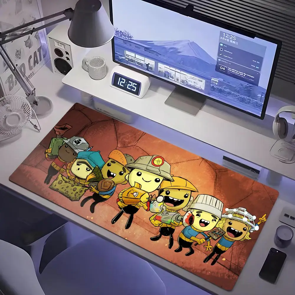 Oxygen Not Included Mouse Pad Tablet mouse Pad Laptop xl desktop mate, cute HD Rainbow Gaming keyboard pad, Player, 90x40