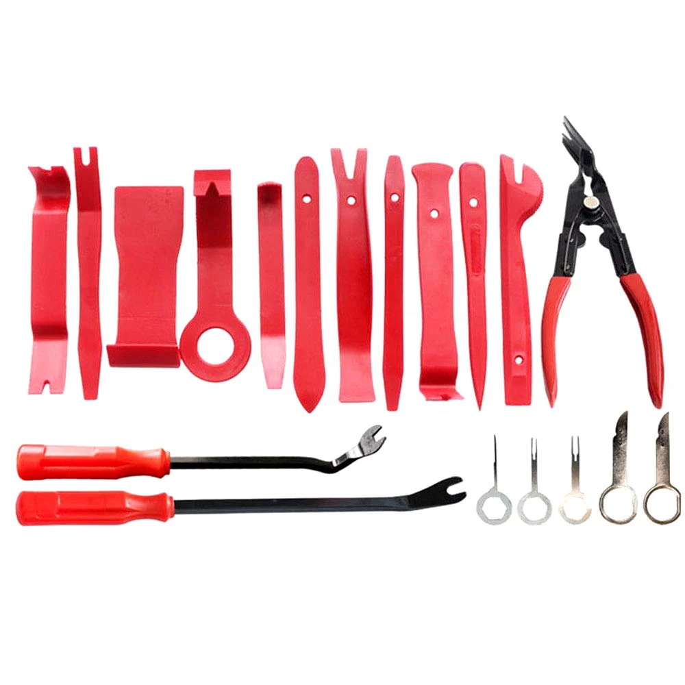 Automobile Radio Panel Door Clip Trim Repair Tool Set Car Panel Removal Tools Suit Auto Clips Bag OEM /ODM