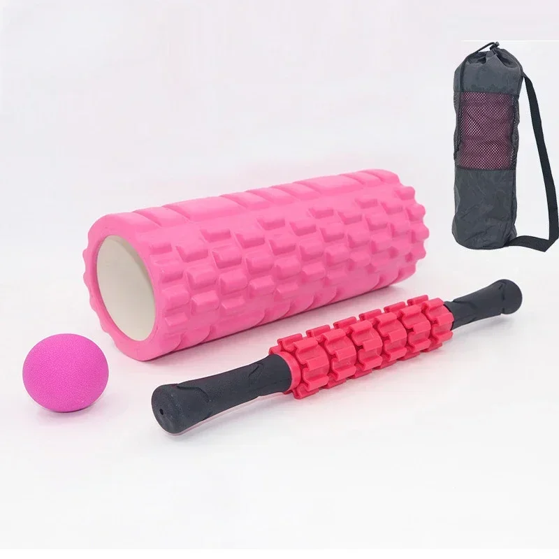 Yoga Column Gym Fitness Foam Roller Pilates Yoga Exercise Back Muscle Massage Roller Soft Yoga Block Muscle roller Drop Shipping