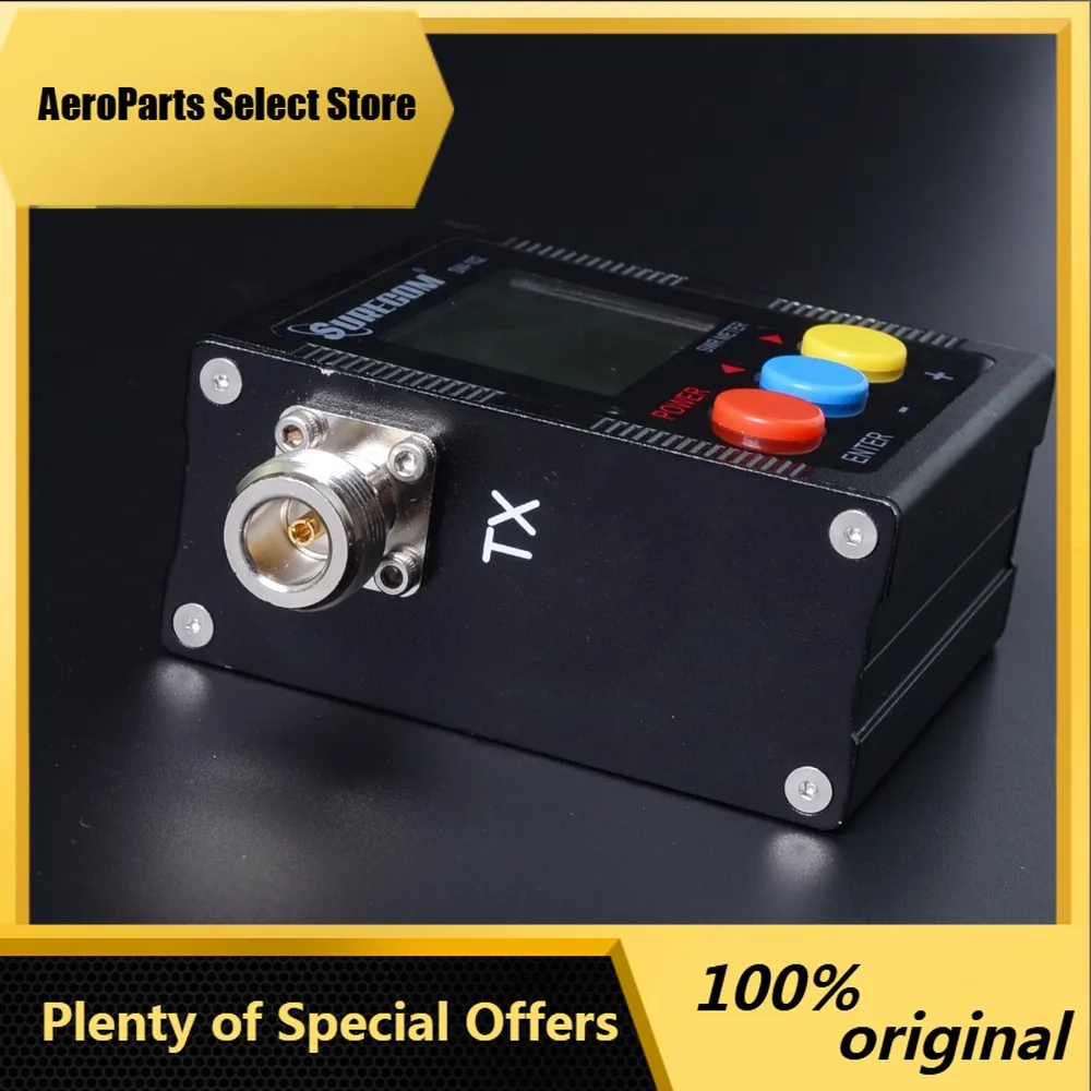 AeroPartsHot Sale SURECOM SW-102 125-525MHz VHF/UHF 120W Digital Power & SWR Meter with RF Adaptor