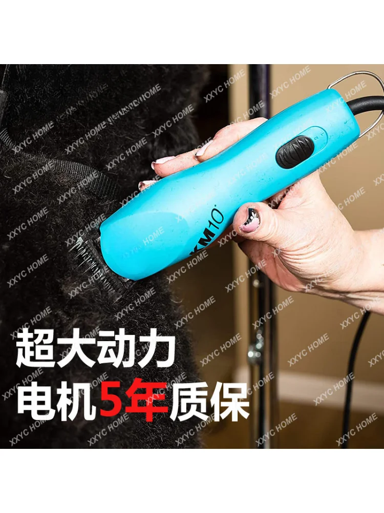 Imagem -03 - Pet Shop Brushless Baixo Ruído Grandes Clippers Lady Shaver Km10 Clipper Elétrico Profissional Navalha High Power Grooming Shears