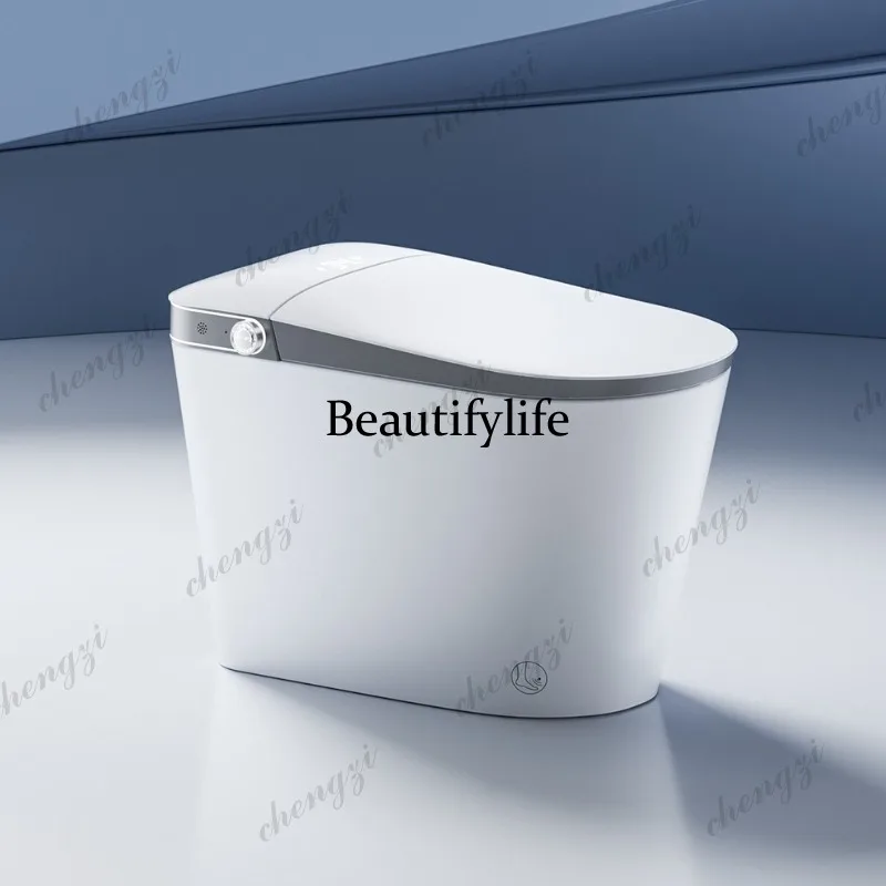Light smart home initializing system Fully automatic smart toilet Power failure Unlimited flushing No water pressure limit Mute