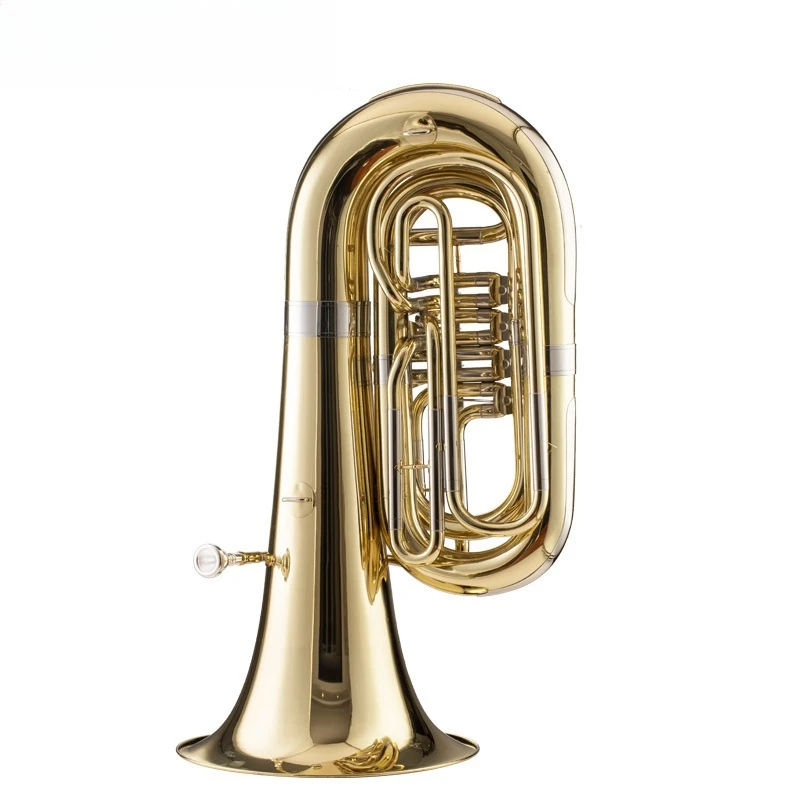 Musical Instrument  Electrophoresis Gold Four Flat Keys  Bass
