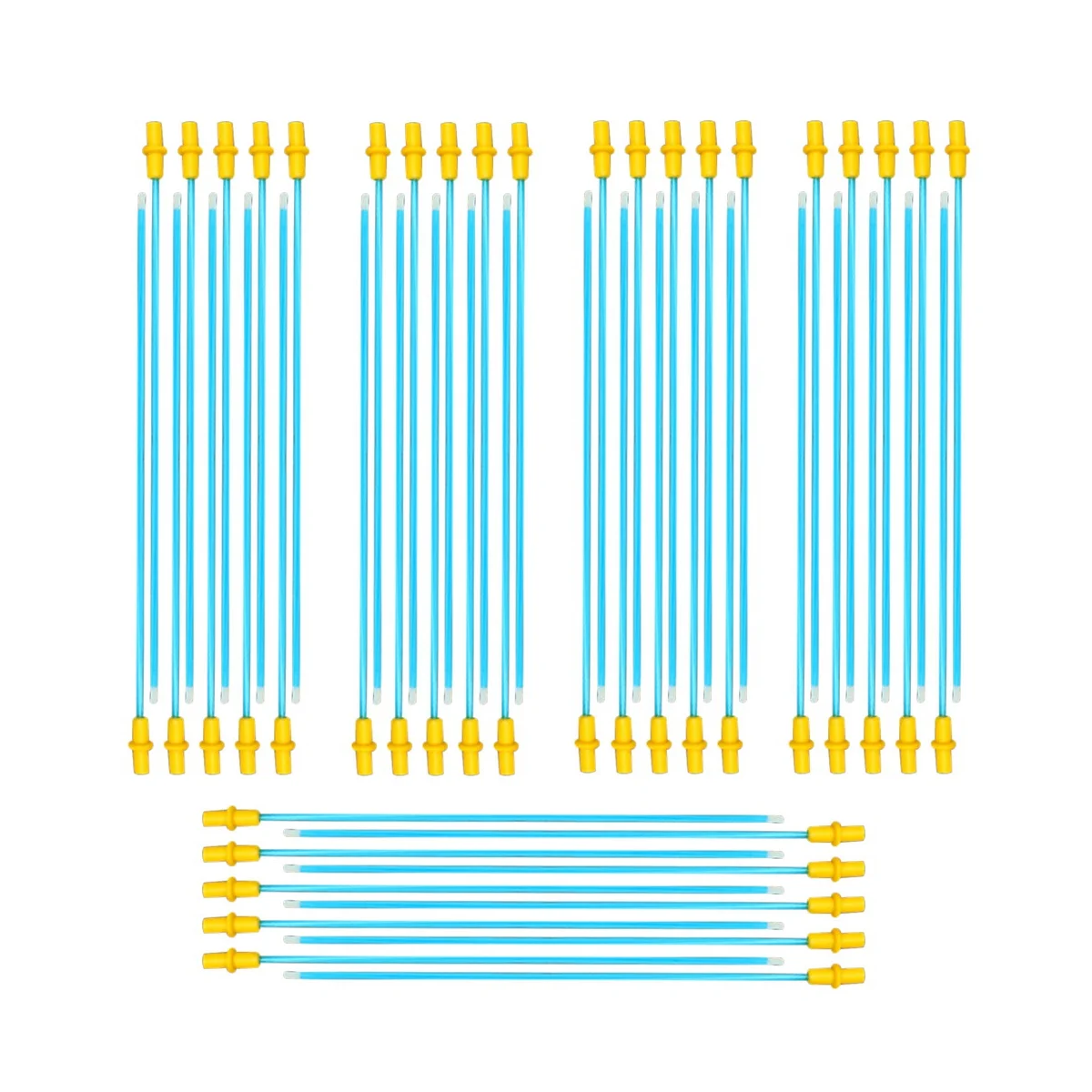 50PCS Artificial Insemination Tube for Dog Canine Disposable Hybridization Mating Breeding Equipment Pet Mascotas