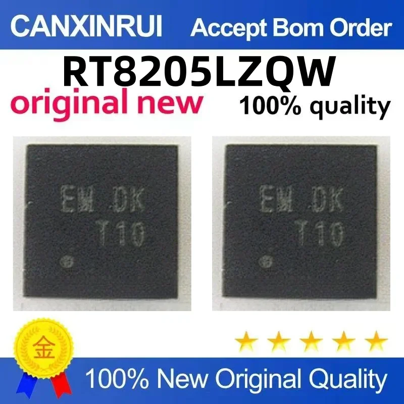 (5-100 pieces)RT8205LZQW EM=EM=1M EM=DH EM=DF EM=DK EM=DB EM=DL New chip