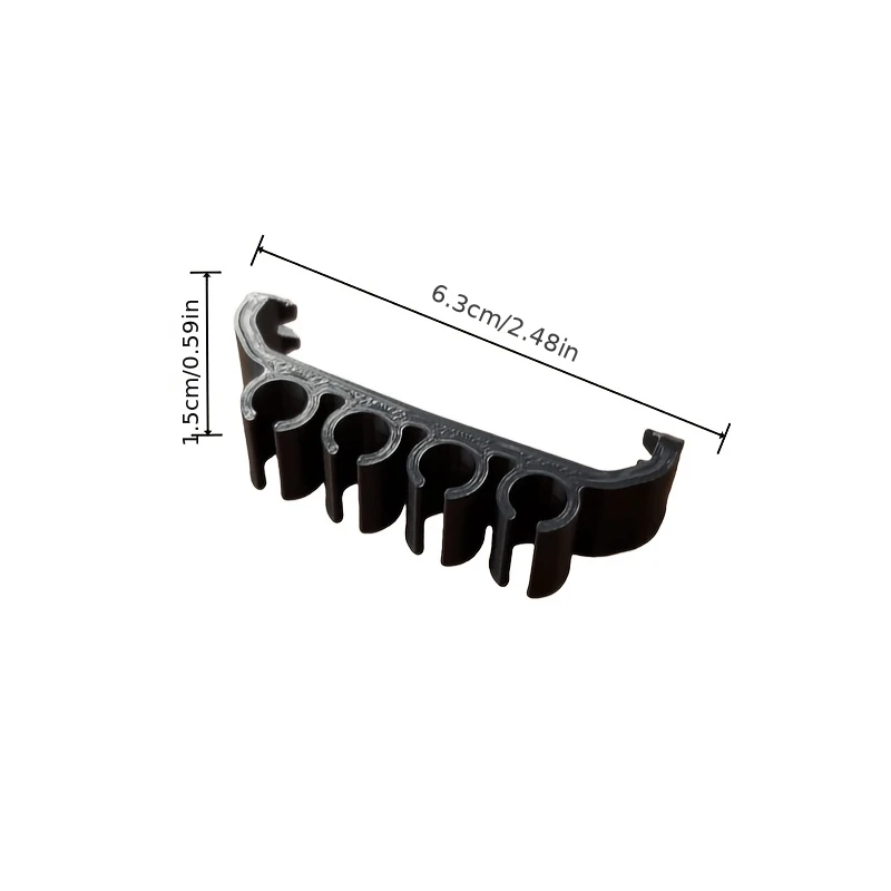 1pc Compatible for Dewalt Drill Bit Holder Bracket, Rear Mount Detachable Drill Attachment -Free Installation