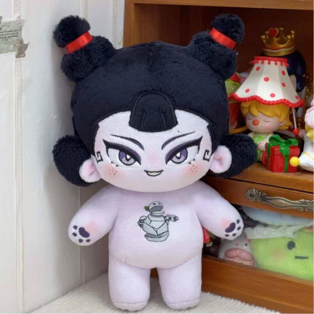 

10/20 Cm Anime Movie Ne Zha 2 Shi Ji Kawaii Cosplay Soft Cotton Mini Doll Body Bags Pendant Toy Figures Fans Decor Gift Xmas