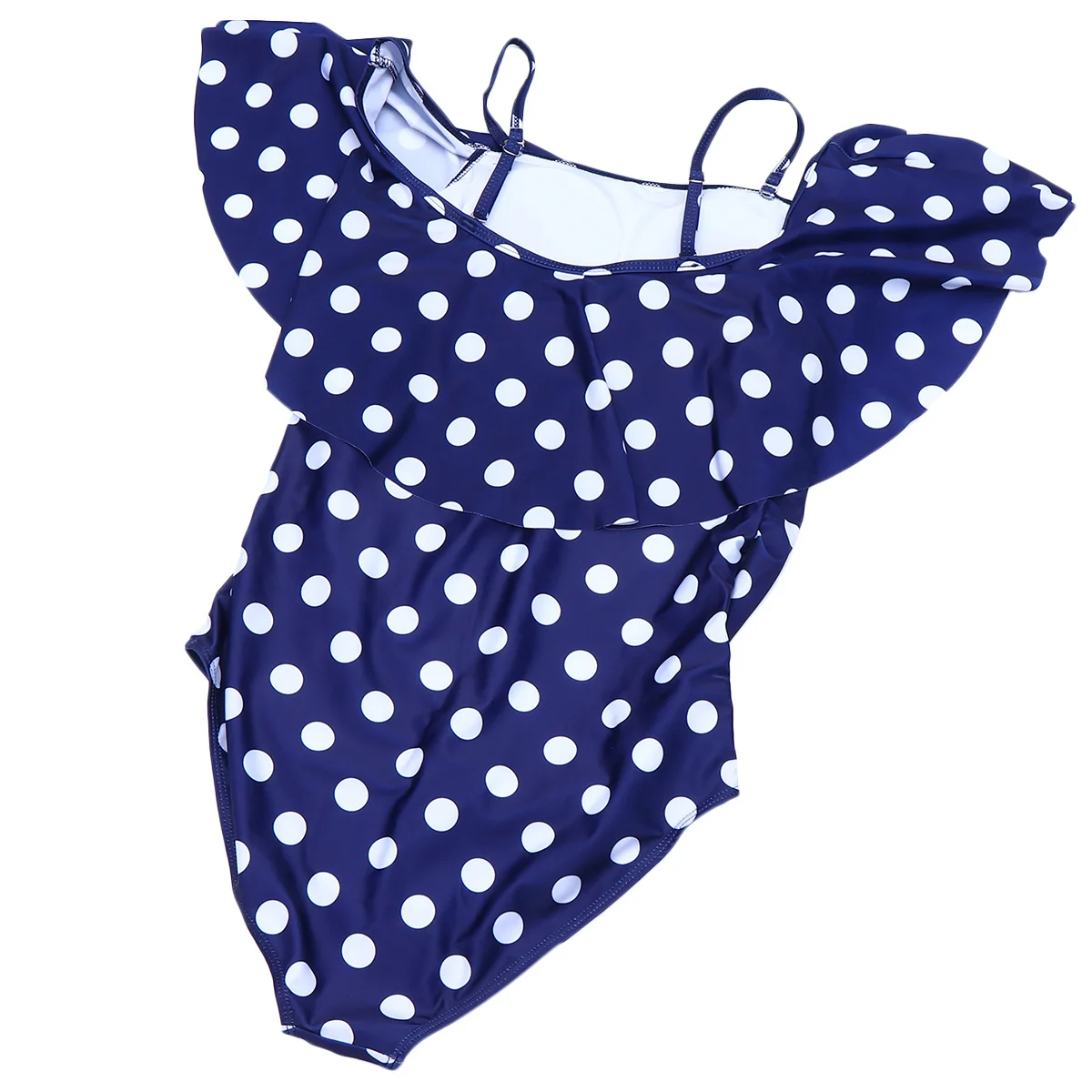 

Maternity Bikini Polka Dot Printing Sexy Swimwear for Pregnant Women Size Xxl Summer Bathing Suit Adjustable Straps Ruched Sides