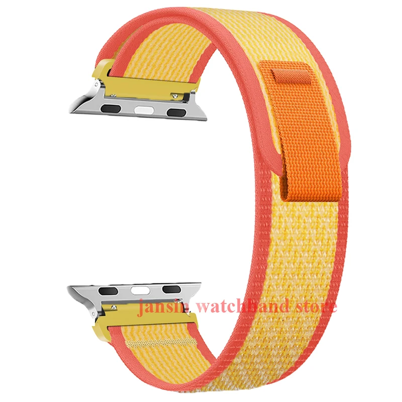 Alpine Nylon-Schlaufenarmband für Apple Watch Band Serie 12 11 10 9 8 SE 3 46mm 45mm 42mm 40mm 44mm 41mm für iWatch Ultra 4 3 2 49mm – Detail 1