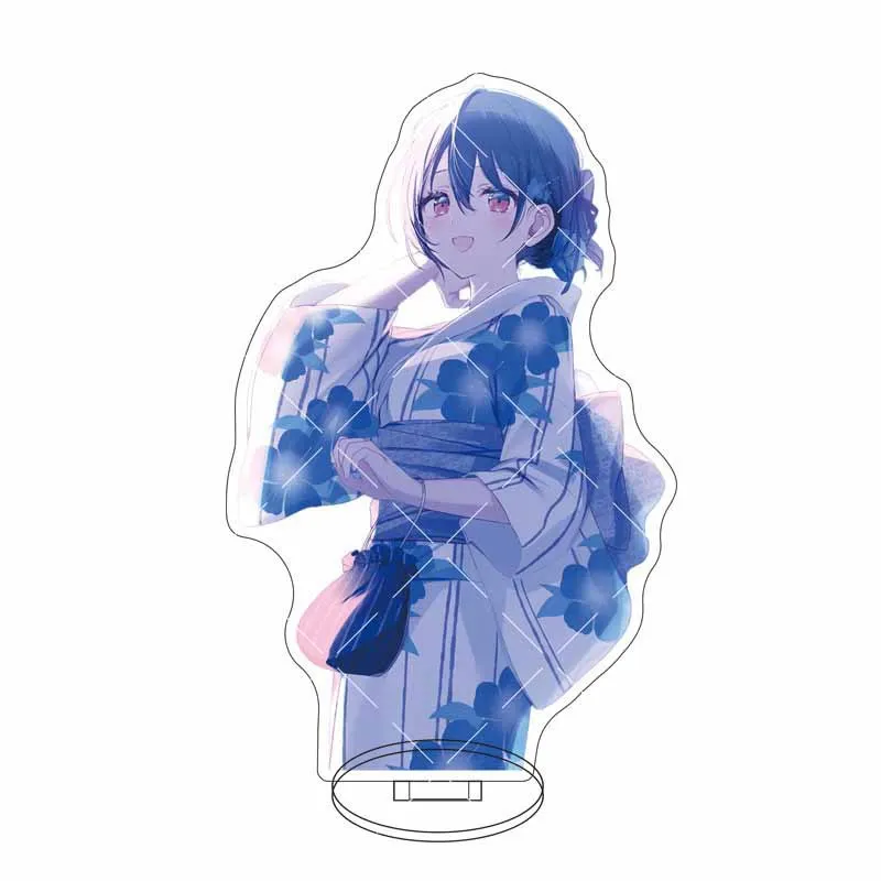 Animation Make Friends with Lovely Girl Acrylic Plaque Standee Figure Model Plate Aesthetic Desktop Ornament Fans Christmas Gift