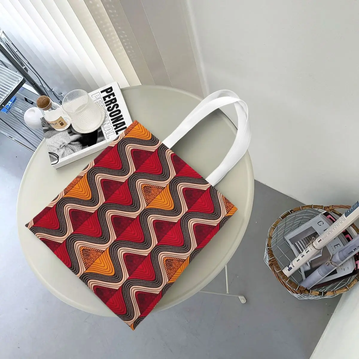 

Африканские сумки для покупок с восковым принтом Анкары, парусиновая большая сумка, складная сумка для девочек, дорожная сумка через плечо