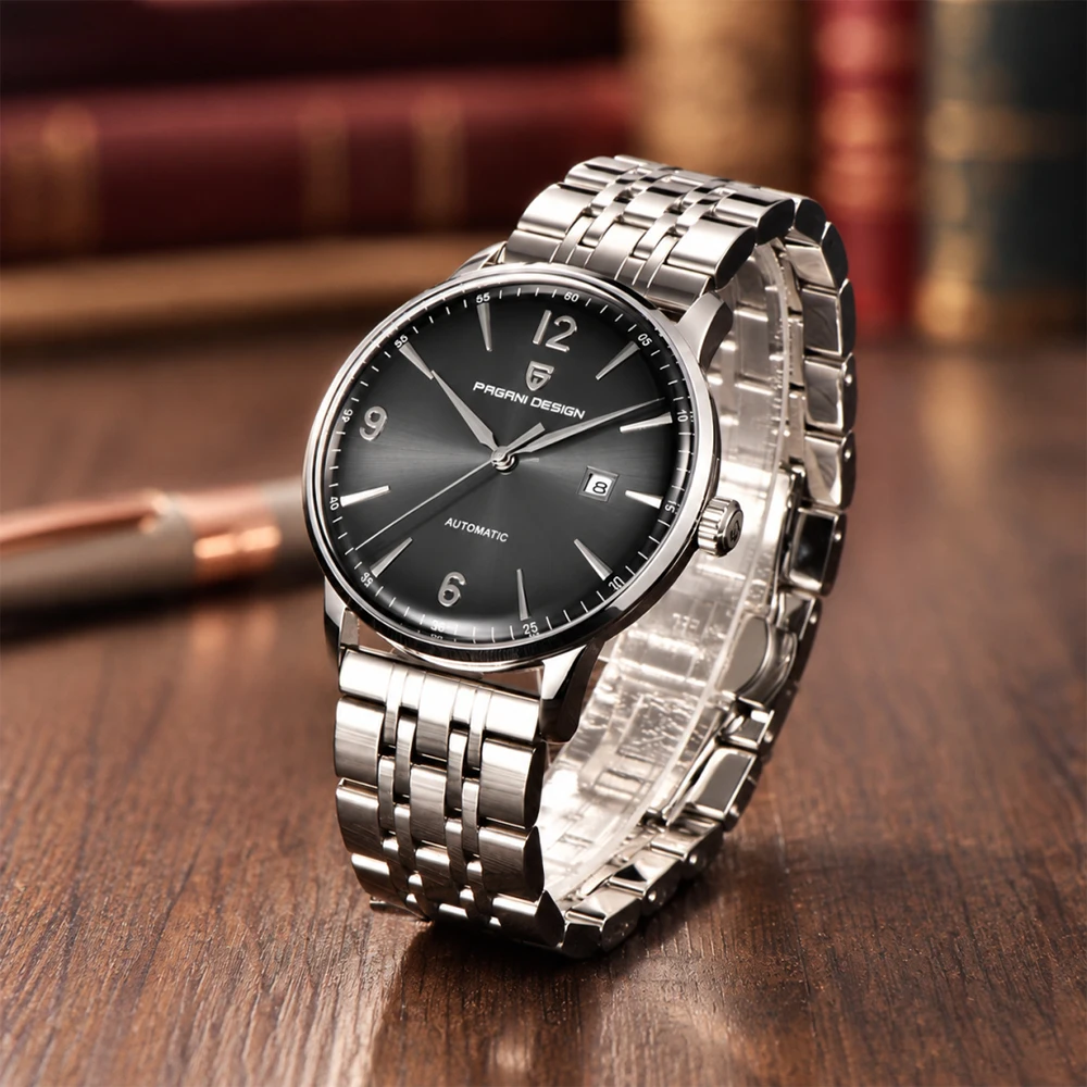 PAGANI DESIGN New PD-1832 Mechanical Watch Top Brand Men Watch Sapphire Glass Stainless Steel Waterproof Automatic Watches Men