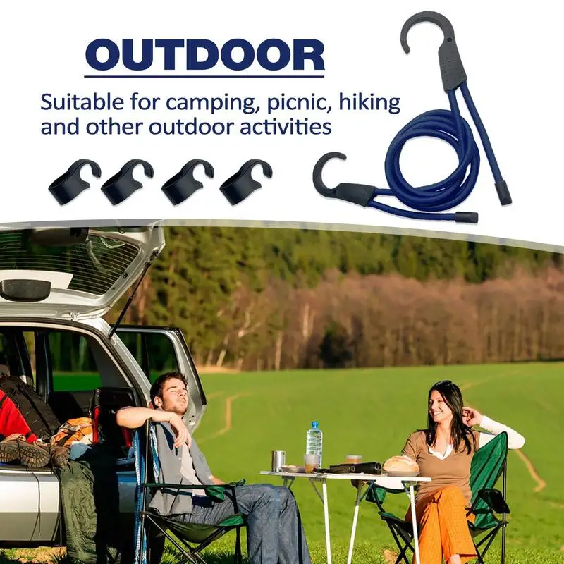 Camping Clothesline Portable Travel Car Clothes Lines Car Clothes Lines Laundry Drying Lines Portable Travel Camping Accessories