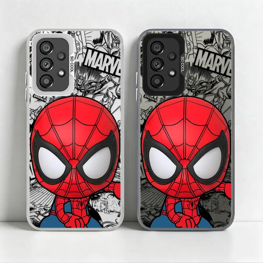 Phone Cover Case for Samsung Galaxy A23 A71 A12 A17 A52 A13 A14 A56 A54 A16 A34 A25 A73 A32 A36 A72 New Spider Man