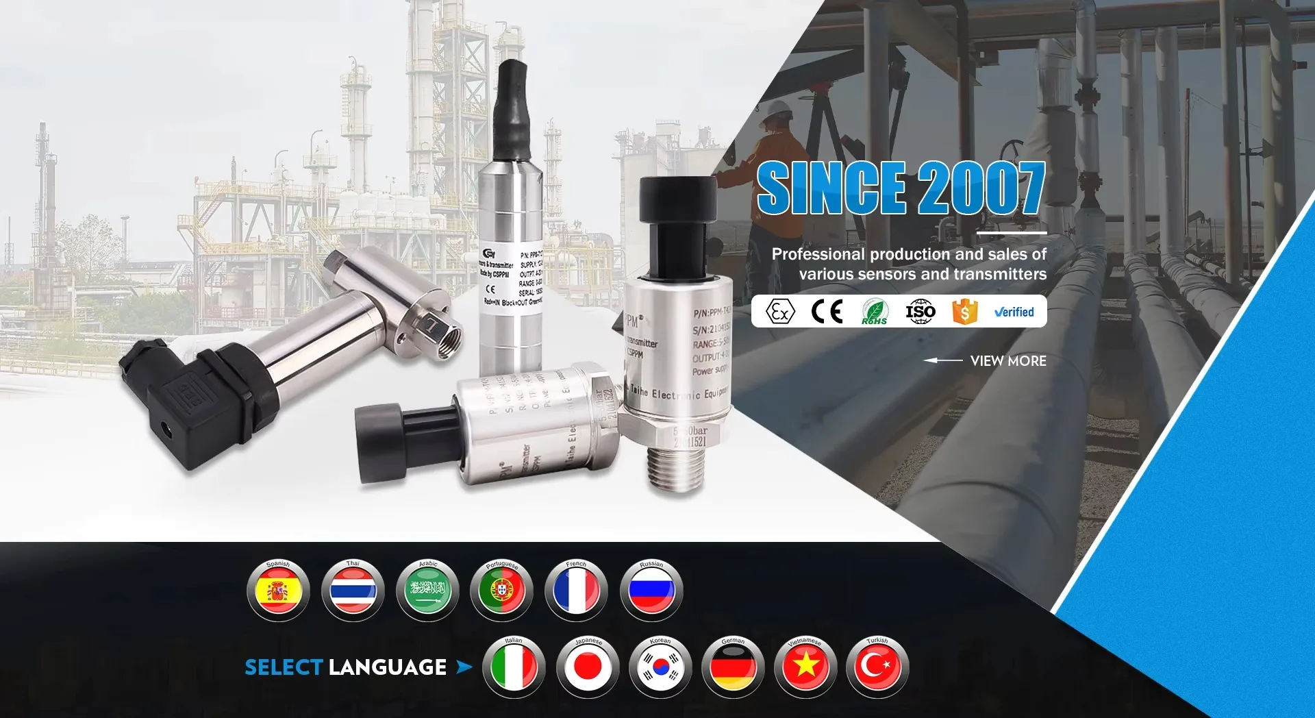 الجملة PMM-T126A ضاغط الهواء المائي الضغط الارسال السعر المنخفض استشعار الضغط 420mAh rs485