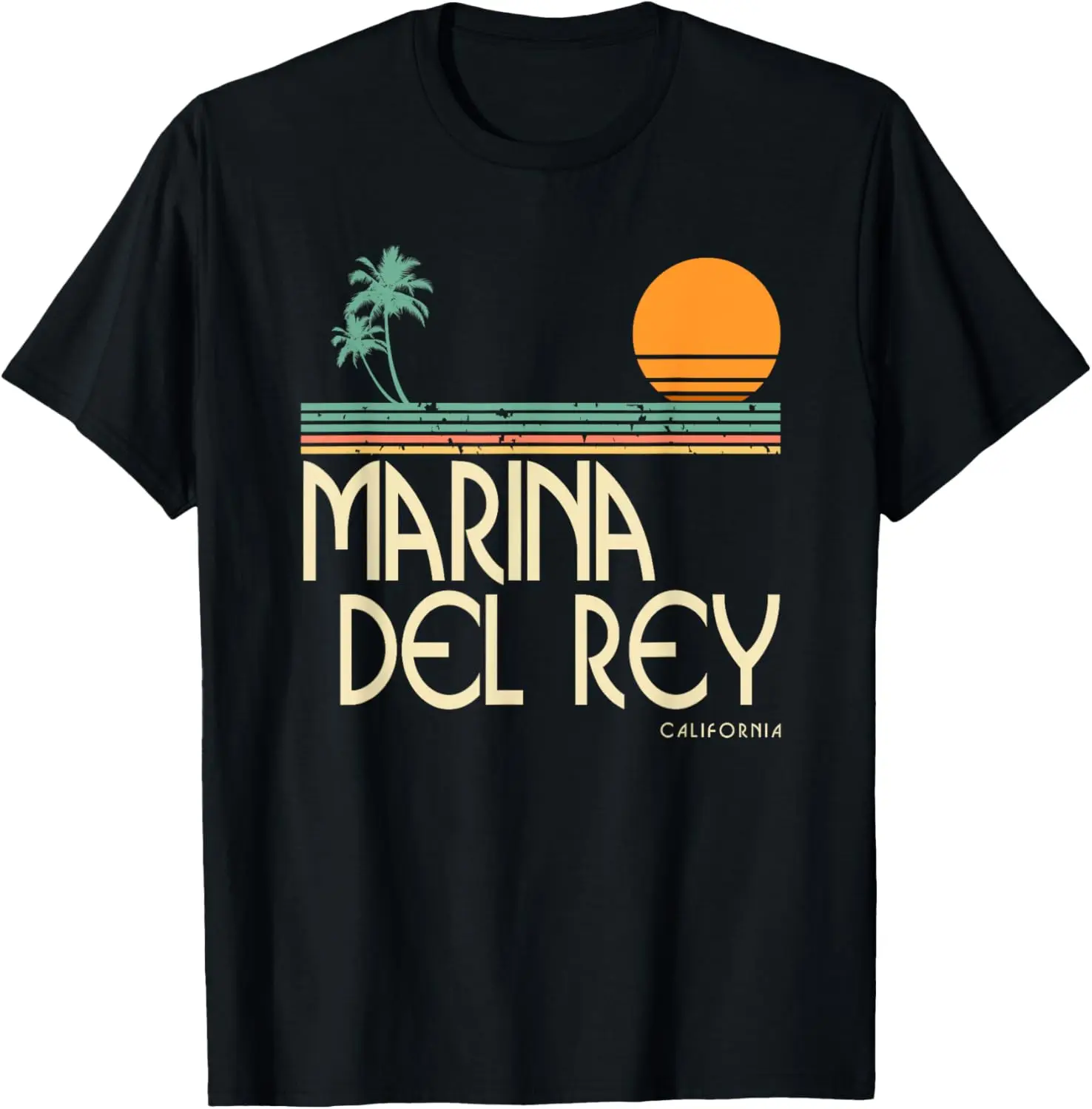 

Vintage Marina Del Rey California T-Shirt T-Shirt