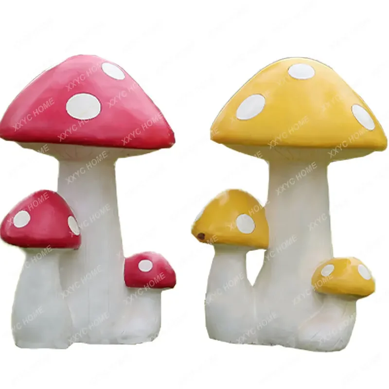 

Simulation Mushroom Sculpture Kindergarten Courtyard B & B Decorations Residential Landscaping Landscape Furnishing Articles