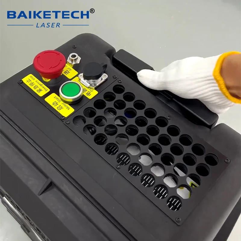 Best price Trolley box type Laser Cleaner Laser Cleaning machine Dust Removal 200w pulse laser cleaning machine For Sale