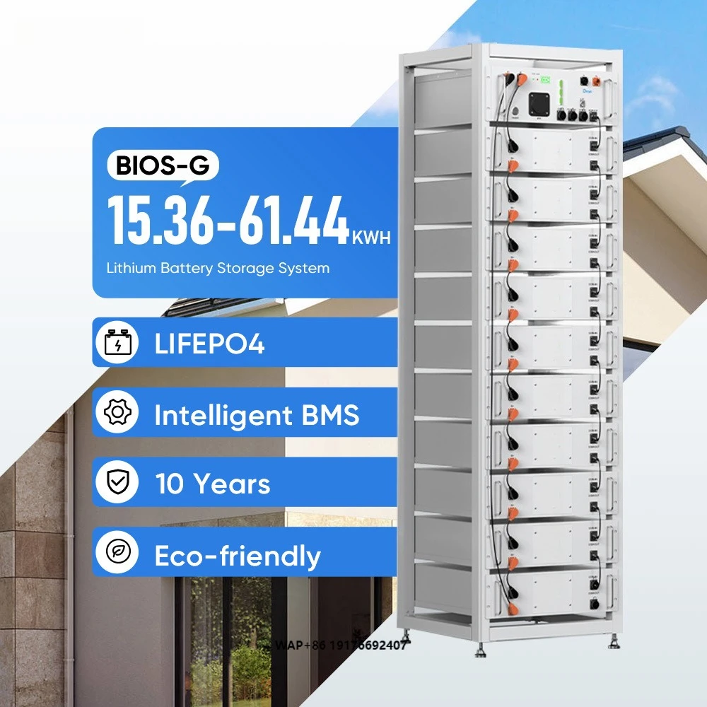 Deye Energy Storage Battery 30kWh 50kWh 80kWh 100kWh LiFePO4 Lithium Batteries