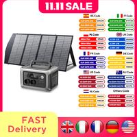 ALLPOWERS R600 Portable Powerstation with Solarpanel (Optional)，299Wh 600W LiFePO4 Battery for Home Backup Outdoors Camping RV