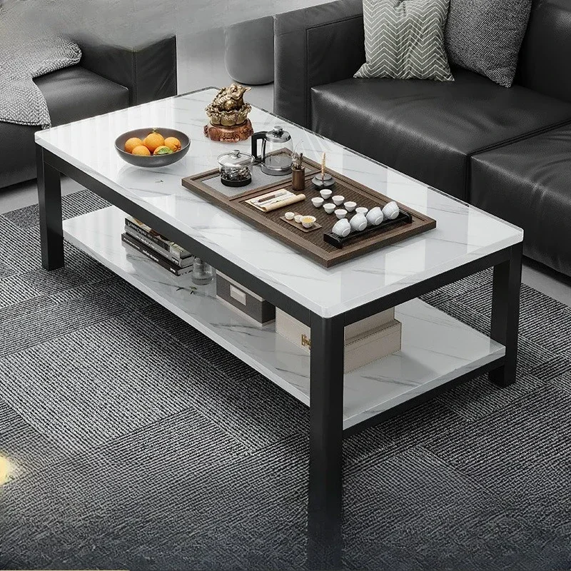 

Coffee table, living room, small apartment, next to the sofa, office marble color tea table, coffee table