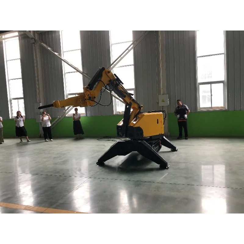 Industrial 120 Remote Control Demolition Robot Hydraulic Demolition Robot Hammer Robot With Low Price