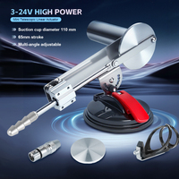 New Style 3XLR Electric Actuator Reciprocating Linear Actuator Stroke 65mm Big Thrust Mini Telescopic Linear Actuator 3-24V