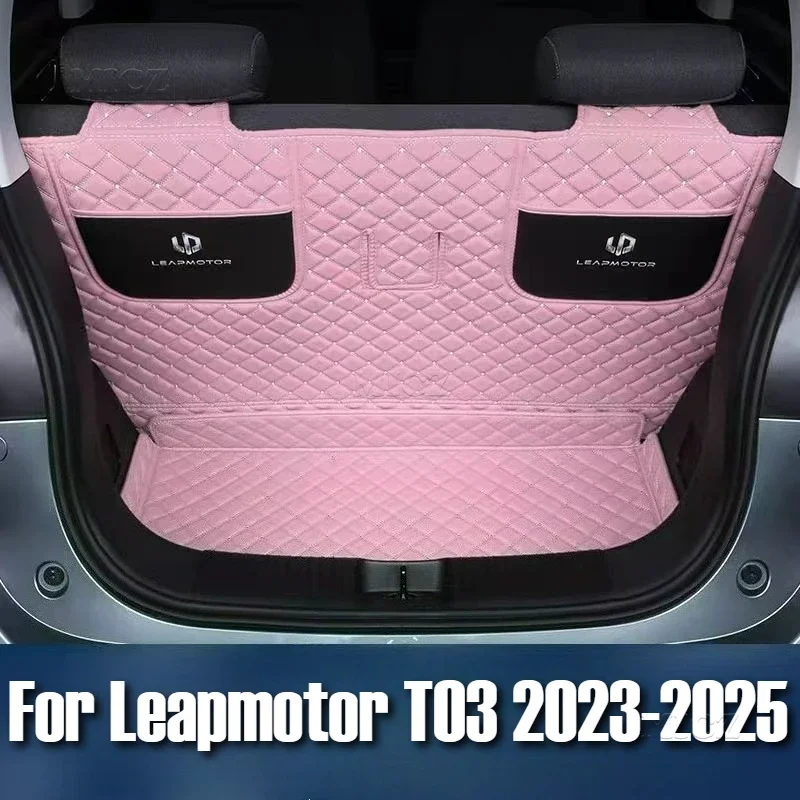 

Car Accessories Trunk Waterproof Tray Cargo Anti-Slip Boot Rear Floor Trunk Mat Storage Pad For Leapmotor T03 2023 2024 2025