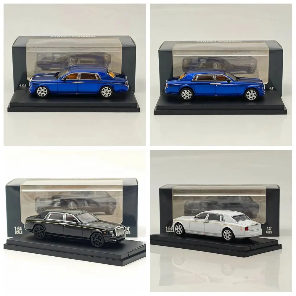 

SW 1:64 Scale for Phantom VII 7 Luxury Sedan Sports Model Diecast Metal Car Miniature Collection Toy Vehicle Models