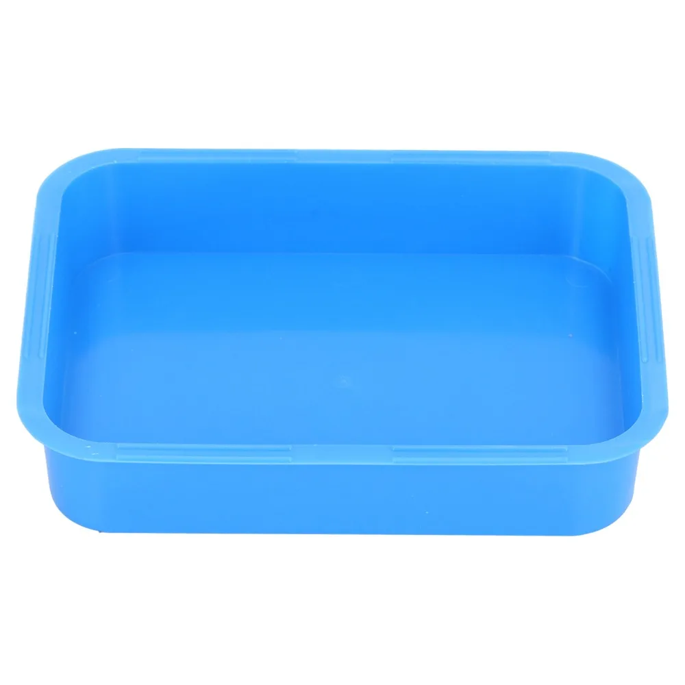 12PCS Built-in Cup Groove Paint Palette Solid Smooth Inner Wall Art Color Palette Lightweight Painting Mixing Box