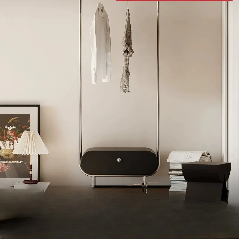 

Coat rack, art creative stainless steel storage
