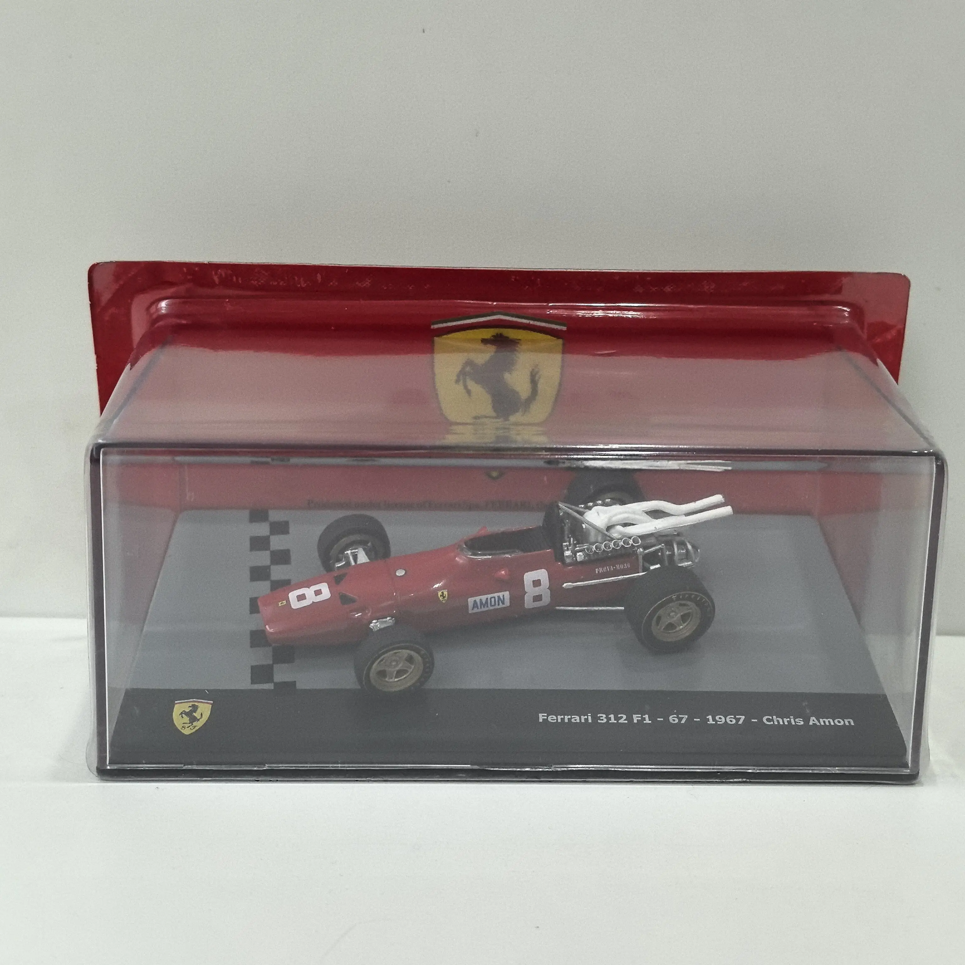 Modelo a Escala 1:43 de FERRARI 312 de Diecast IXO # Modelo de Coche de Aleación 8 1967