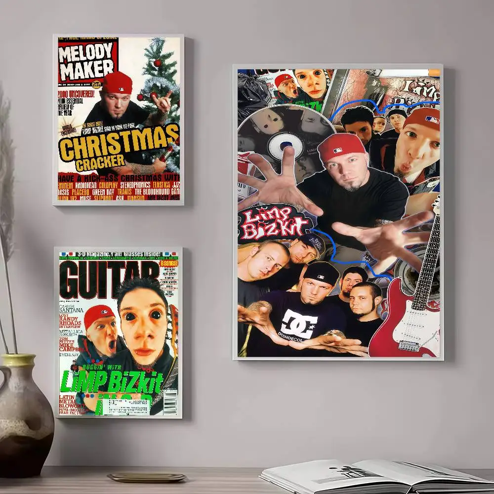 

L-Limp Band Bizkit Classic Movie Posters HD Quality Poster Wall Art Painting Study Nordic Home Decor