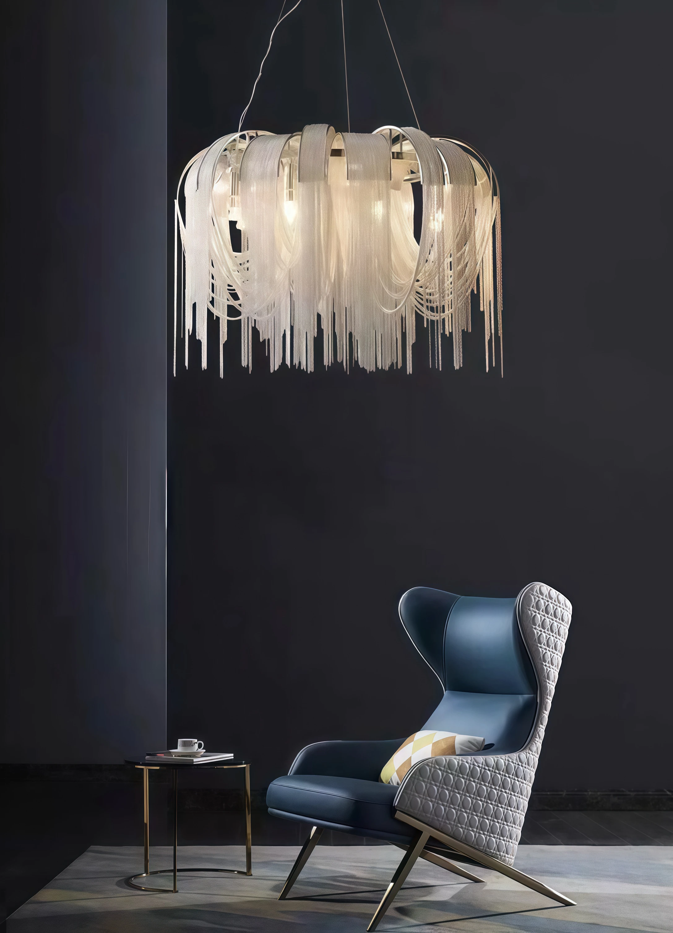 French Tassel Chand… - image