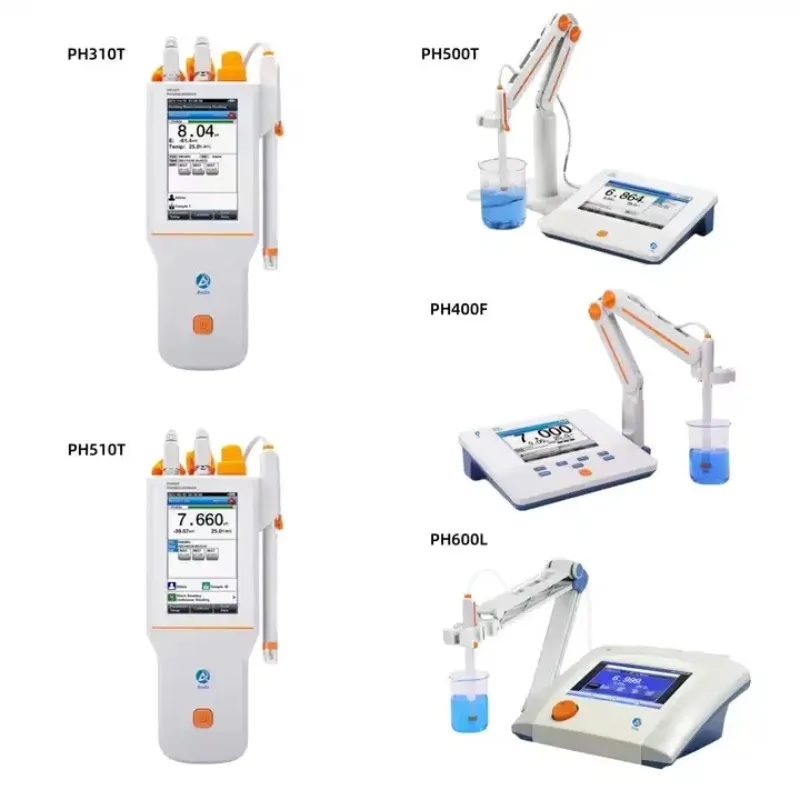 

EC510T Измеритель проводимости Цифровая калибровка Лабораторный pH-метр для тестера качества воды Портативный pH-анализатор