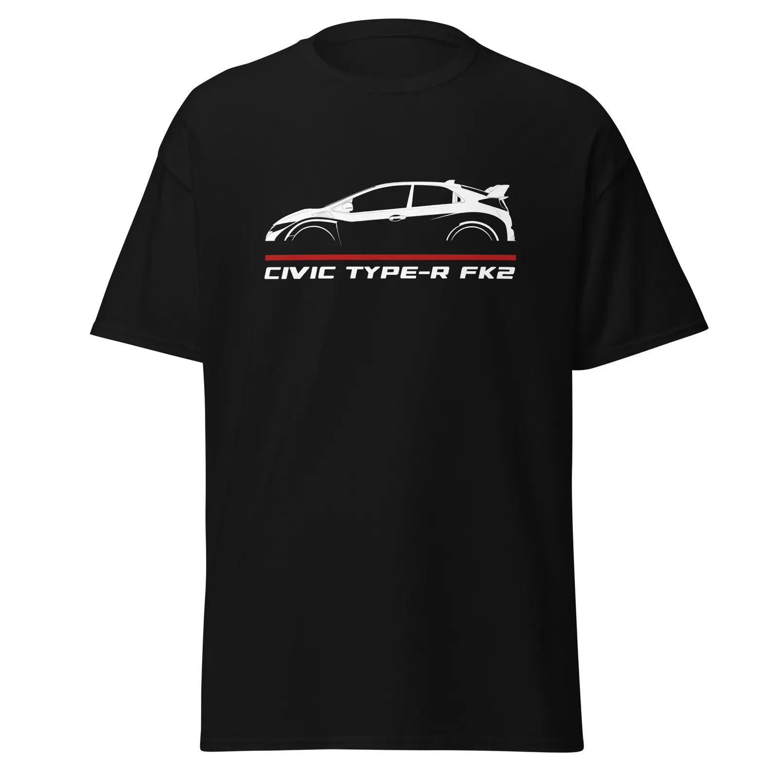 

2024 Men T Shirt Casual Hondas Civic Type-R FK2 2016-2021 Enthusiast T-shirt Graphic Summer Short Sleeves 100% Cotton S-3XL Tee