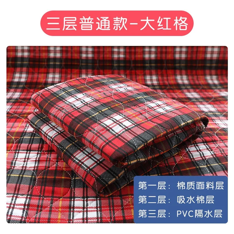 Extra Large Washable Underpad For Elderly, Premium Color Options, 120x180cm, Super Absorbent Bed Pad