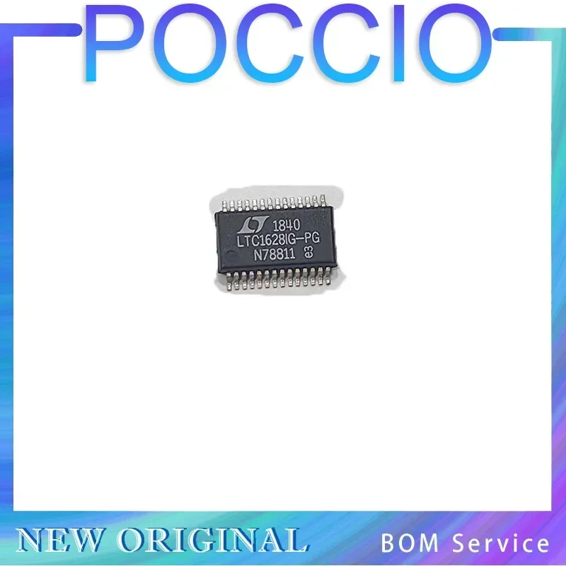 LTC1628 LTC1628CG-SYNC LTC1628CG-PG - High Efficiency, 2-Phase Synchronous Step-Down Switching Regulator