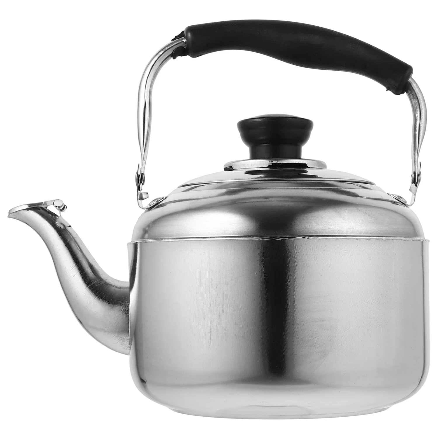 Induction Camping Hotboiling Stainless Steel Tea Kettle Water Stove Whistling Pot Gas Coffee Pot - Durable and Efficient Kitchen