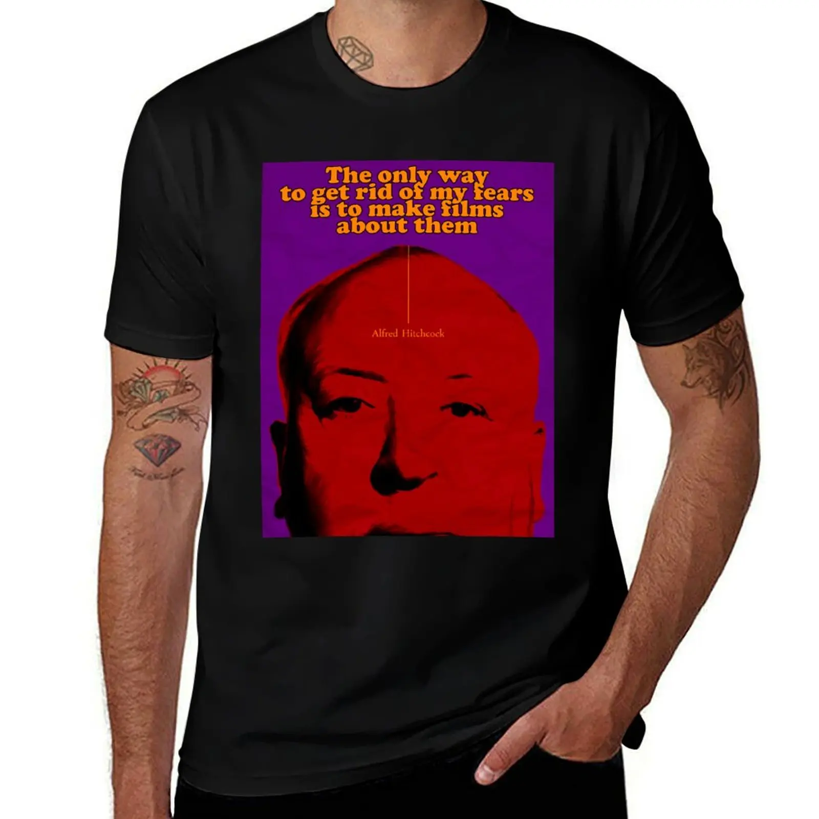 Alfred Hitchcock Quote 2 T-Shirt Outdoor Working T-Shirt