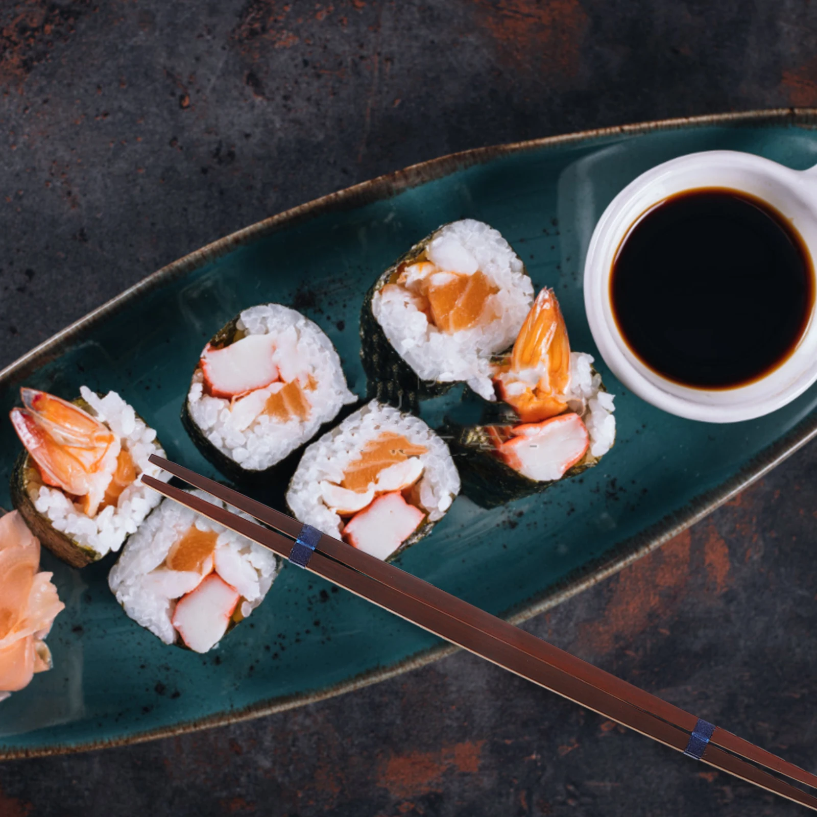 

2PCS Bamboo Serving Chopsticks Healthy Elegant Lightweight Portable Nonslip Daily Travel Smooth Surface Proper Grasp Suitable