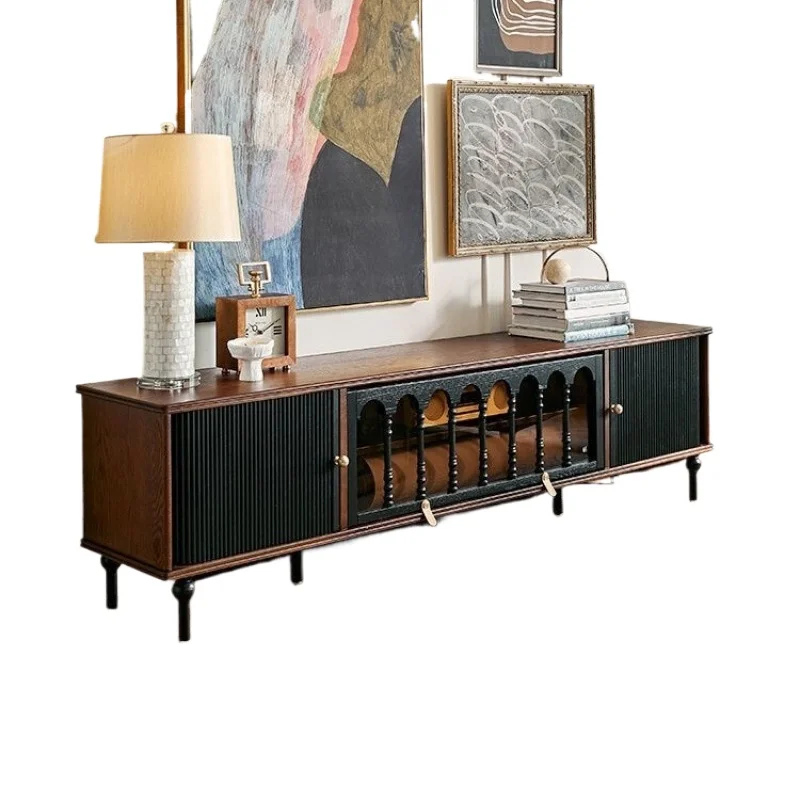 

American small apartment living room floor locker antique furniture