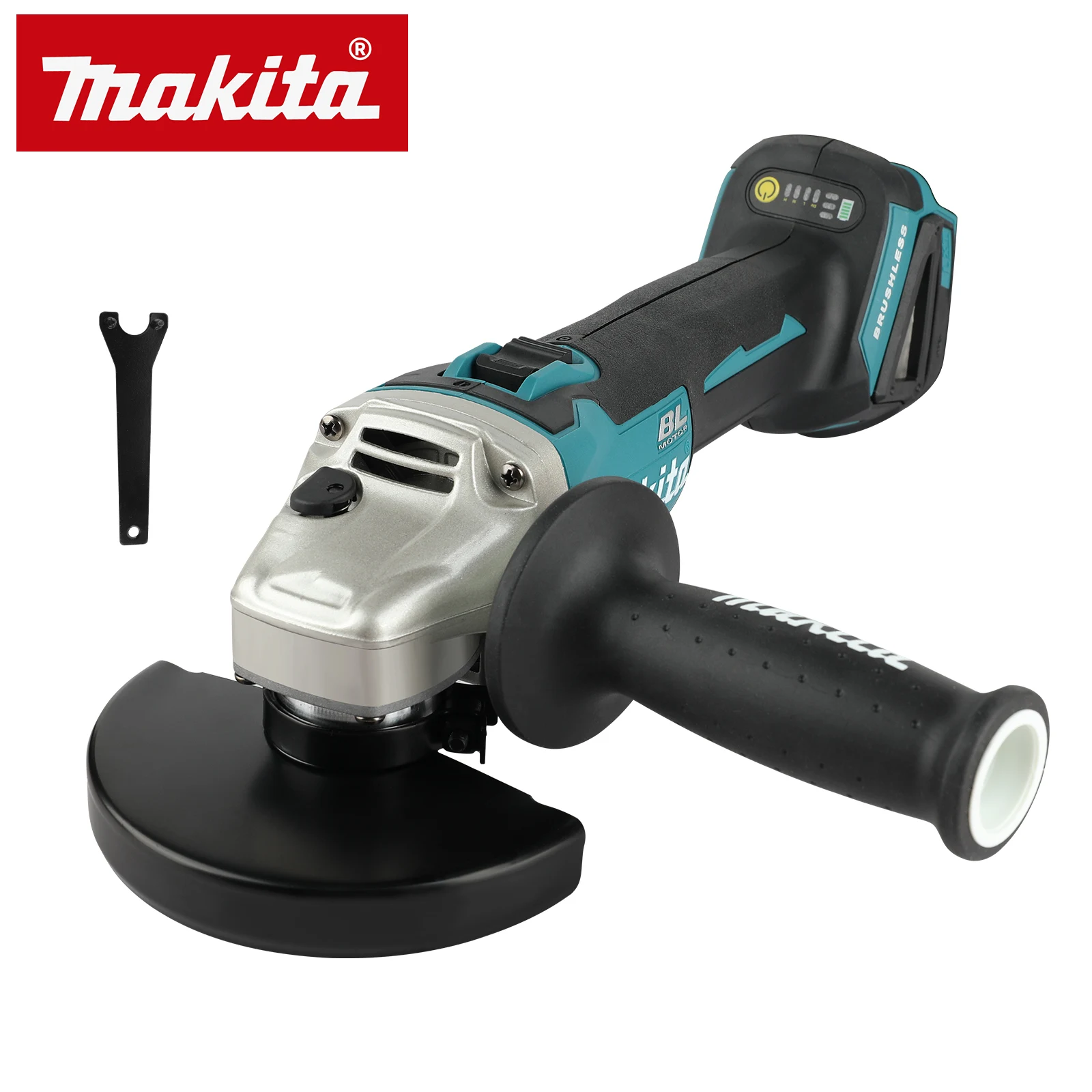 Makita DGA504 18V borstelloze lithium-elektrische haakse slijper Oplaadbare polijstmachine Snijmachine Hoog vermogen