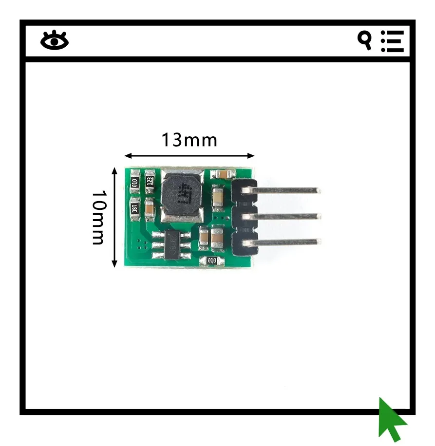 

4PCS DC-DC step-down power module outputs 5V/12V with input 6/12.4-18V, current 1A/0.5A, and short-circuit protection