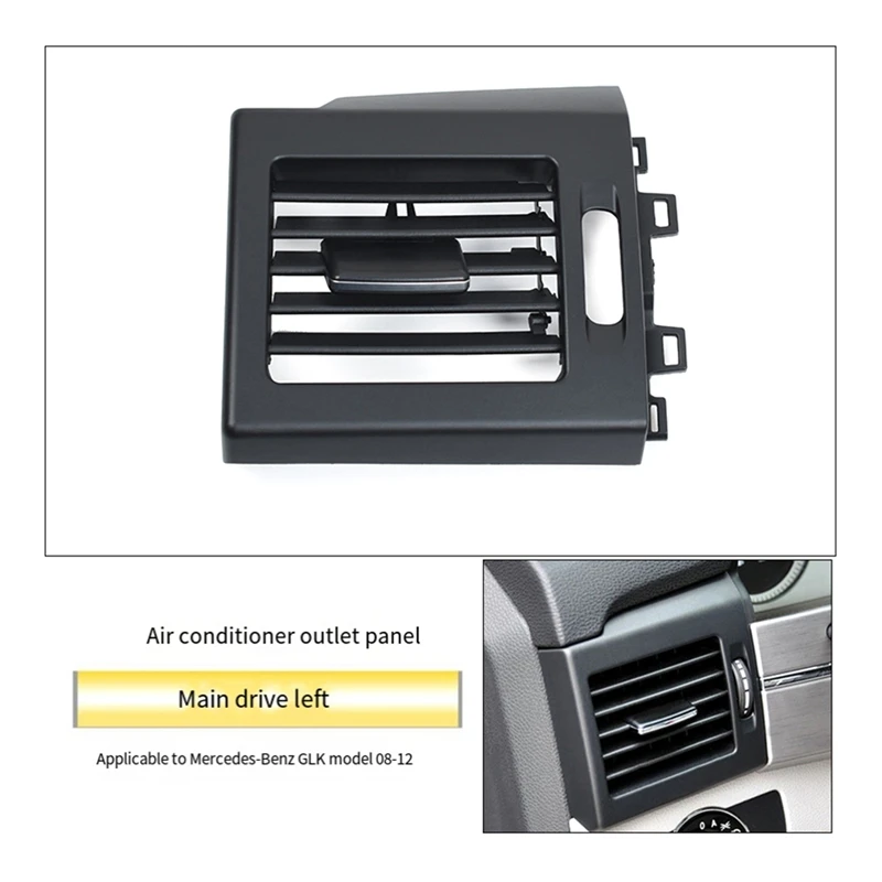 Dash Panel Air Conditioner Vent Grille Cover For Mercedes Benz GLK Class X204 2008-2012