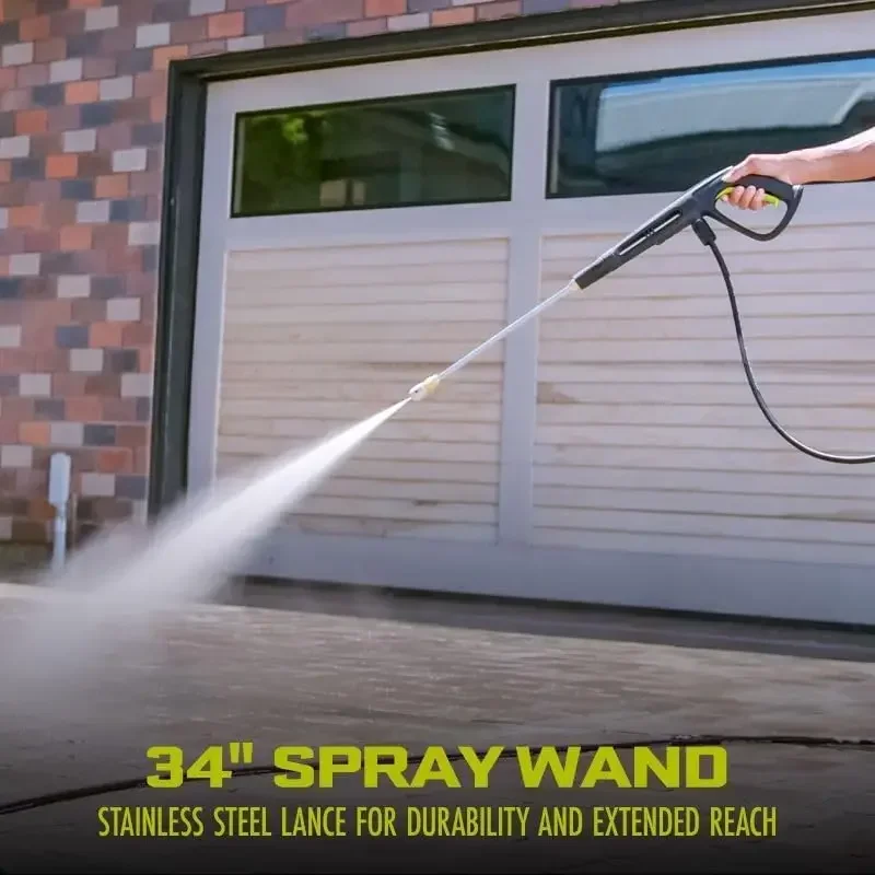 SPX3000 14.5-Amp Electric High Pressure Washer, Cleans Cars/Fences/Patios, Green